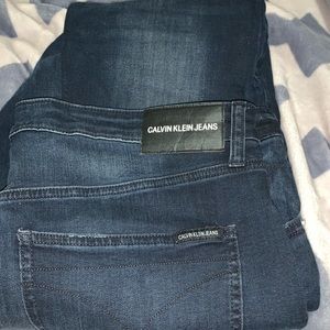 Calvin Klein dark blue denim